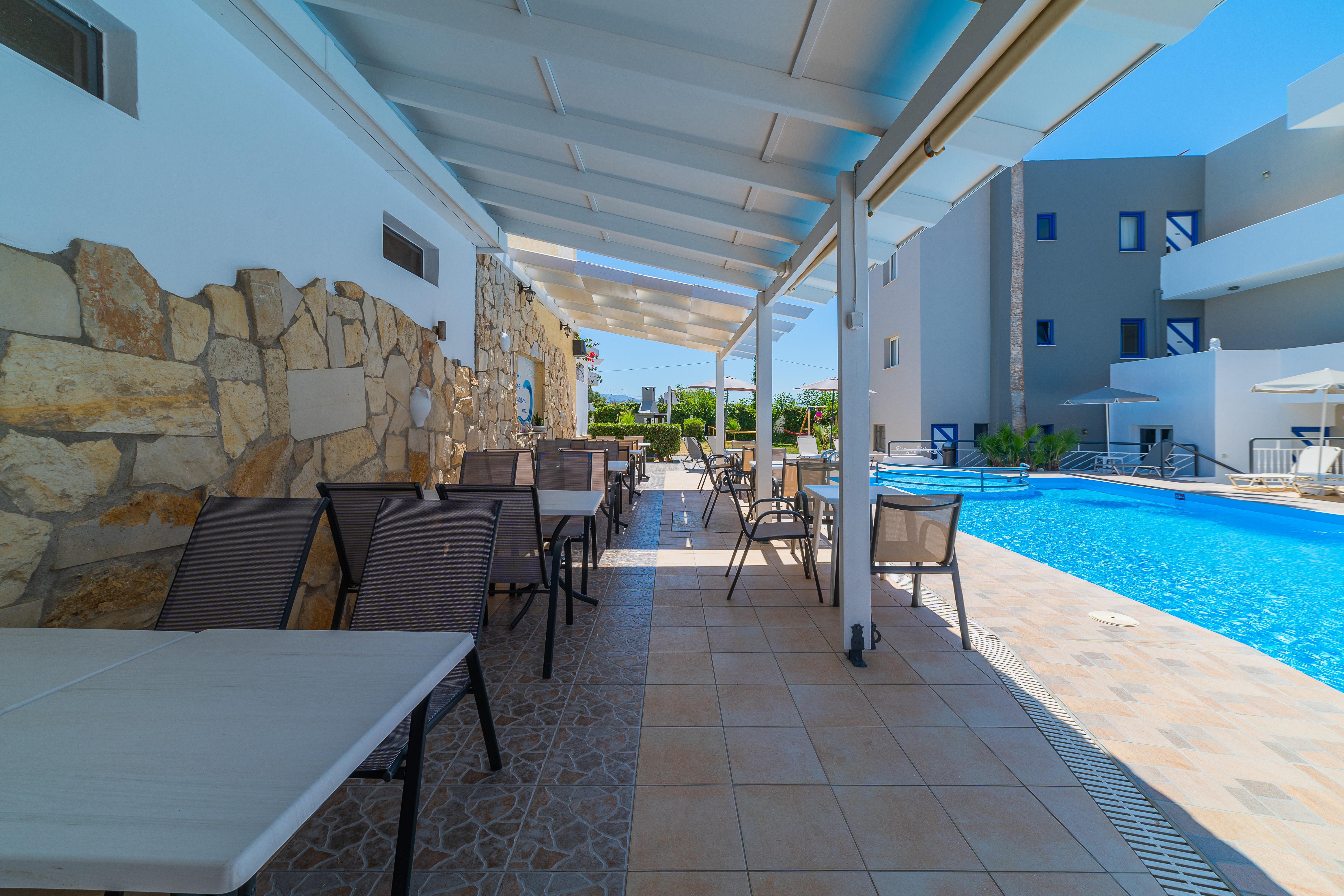 Blue Dream Hotel Stavromenos  ภายนอก รูปภาพ