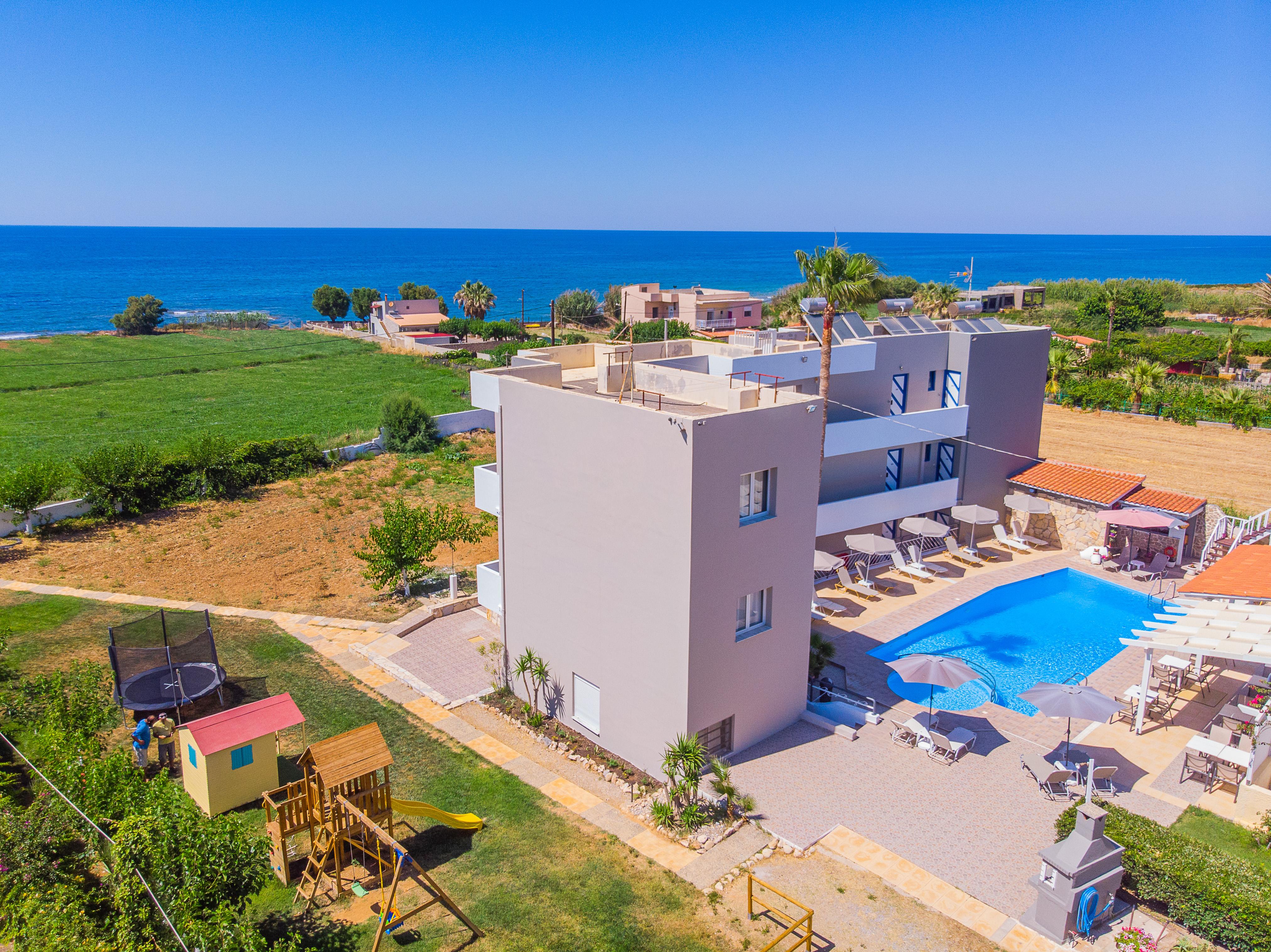 Blue Dream Hotel Stavromenos  ภายนอก รูปภาพ