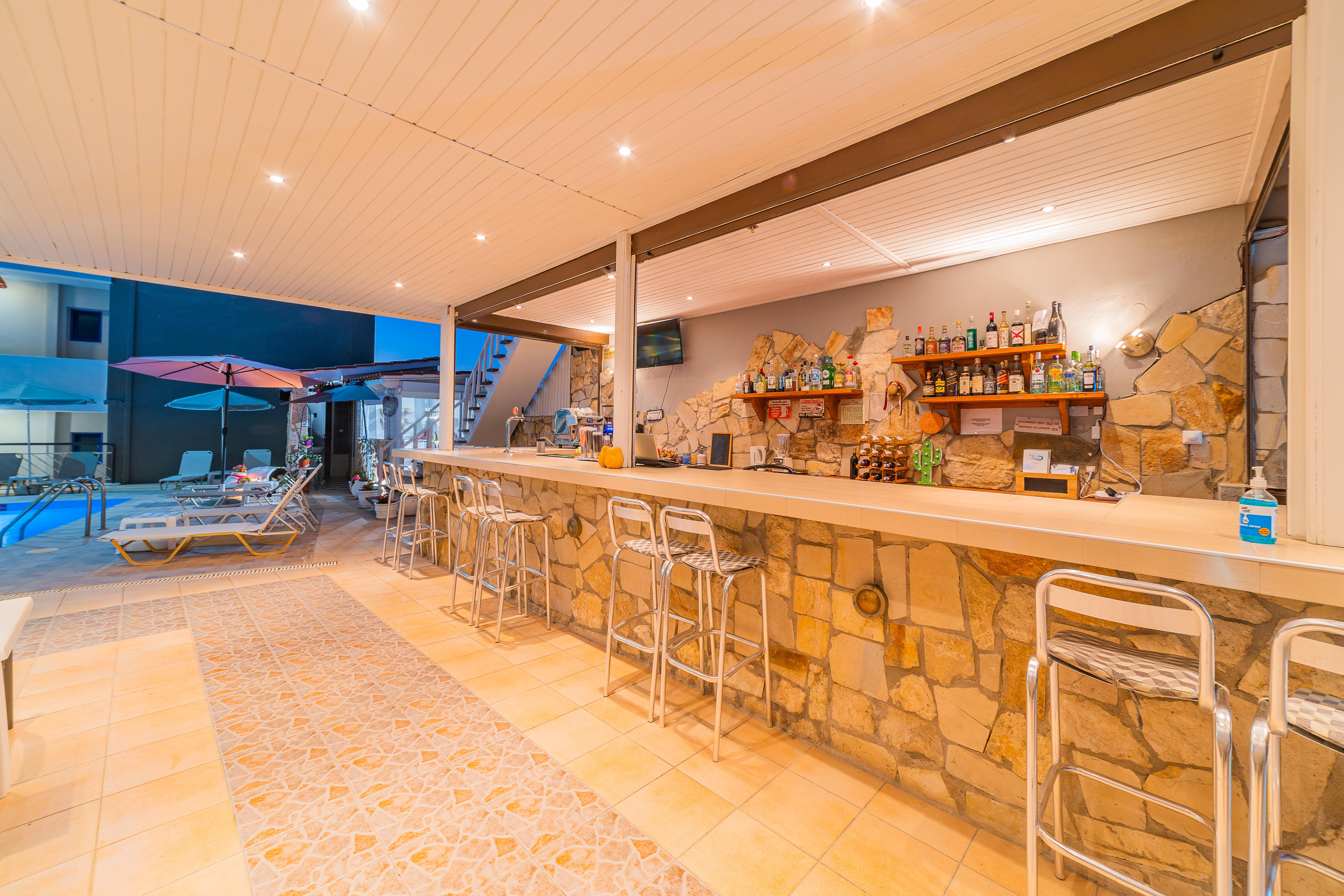 Blue Dream Hotel Stavromenos  ภายนอก รูปภาพ