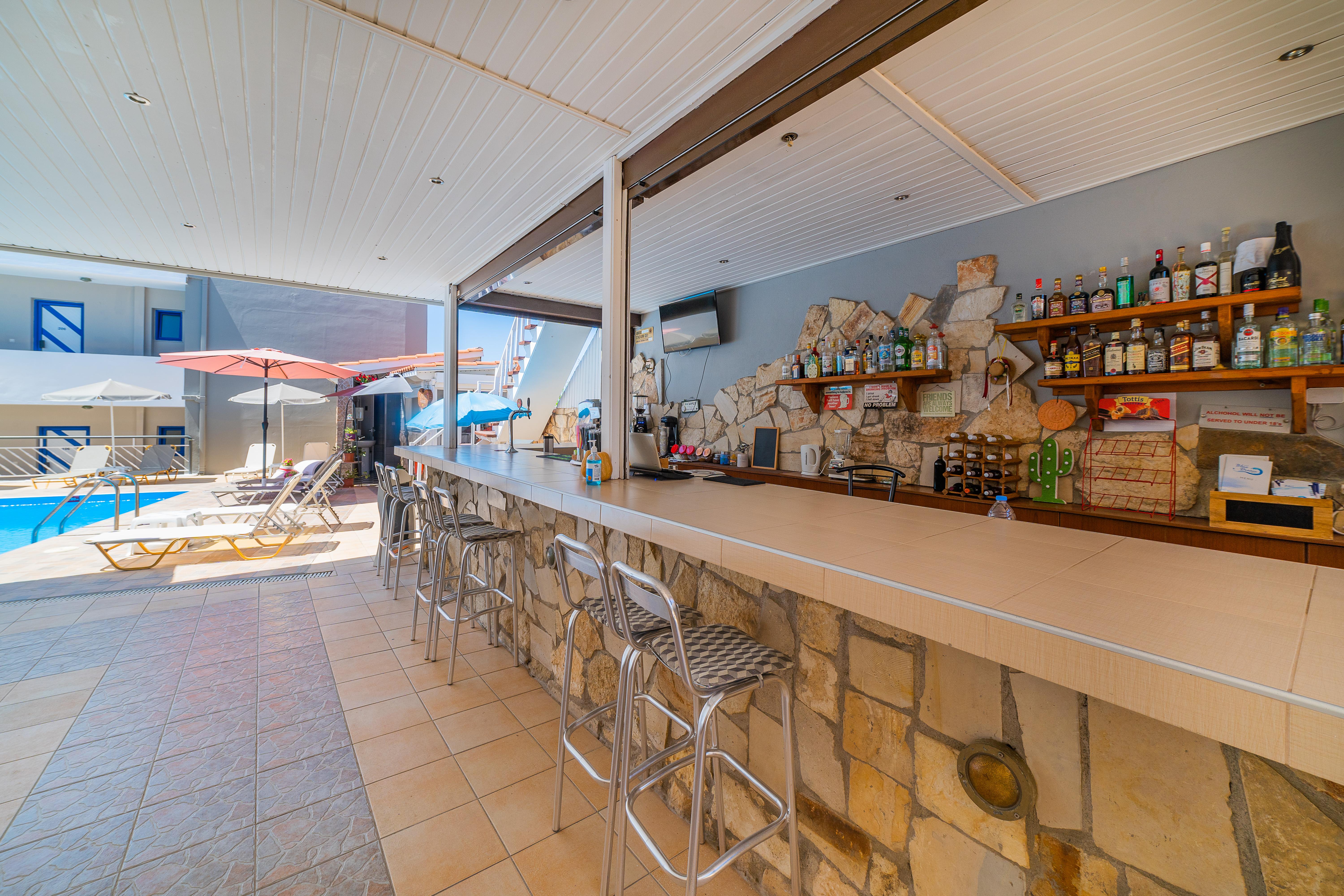 Blue Dream Hotel Stavromenos  ภายนอก รูปภาพ