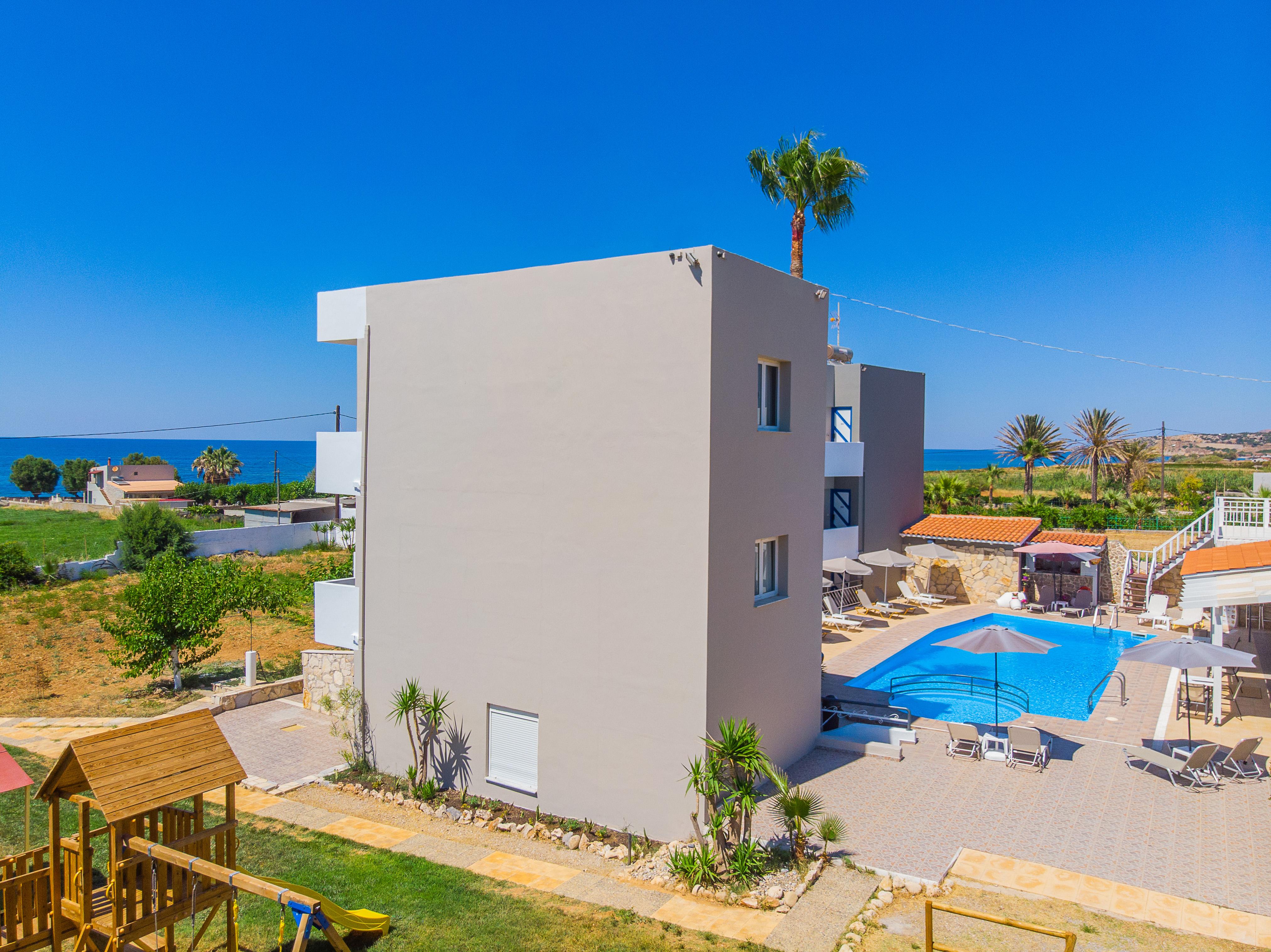 Blue Dream Hotel Stavromenos  ภายนอก รูปภาพ